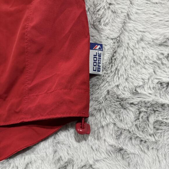 Washington Nationals Jacket Mens 2XL MLB Baseball Windbreaker 1/4 Zip Up Light - Picture 6 of 13